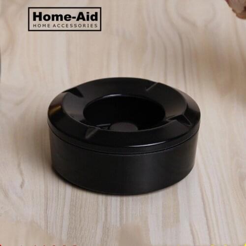 Whole Sale Portable Rubber Silicone Soft Eco-Friendly Round Ashtray Ash Tray Holder Smoking Accessories Drop Shipping