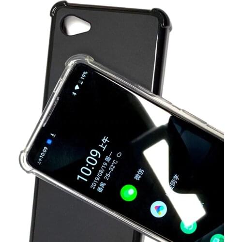 Shock Absorption Soft TPU Anti Scratch Back Original Case for Xiaomi QIN AI Assistant Pro Qin2 Qin 2 Pro 5.05" Cover Cases