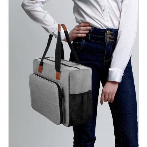 Yarn Knitting Bag for Yarn Balls Crochet Knitting Needles Arts Craft Holder Tote Organizer Storage Crochet Supplies Storage Bag