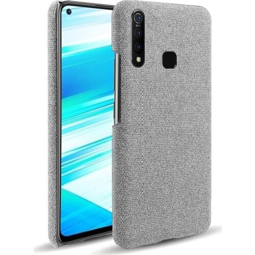 Cloth Cases For Vivo Z5x Case Vivo Z1 Pro Slim Retro Cloth Hard Cover For Vivo Z5x V1911A V1919 Z1Pro Coque Funda Coque Funda