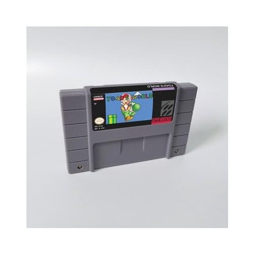 Toads World or Warios Woods or Warios Land - Super Mari Land 3 - RPG Game Card US Version English Language Battery Save