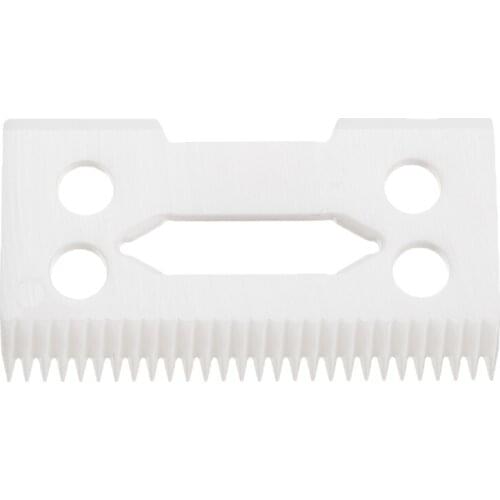 1pcs Ceramic Blade Cutter for Magic Clip 2-Hole Clipper Fit Most Hair Clipper Hair Trimmer Beard Blade Hair Removal