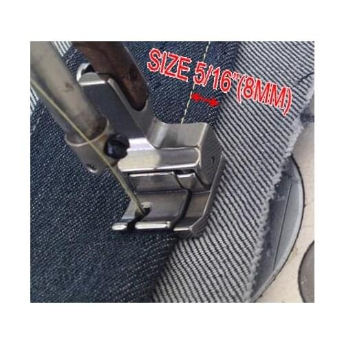 1 pieces Industrial sewing machine full steel RIGHT & WIDE presser foot, many sizes for choosing