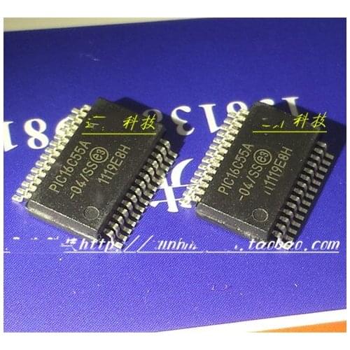 10PCS PIC16C55A-04/SS SSOP-28 PIC16C55A-04SS SSOP28 new and original