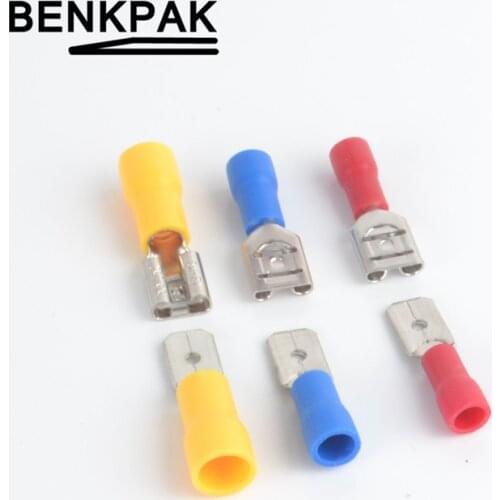 25set 6.3mm Female and Male Insulated Wire Terminal Connectors