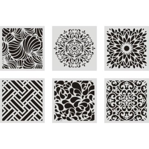 30*30 cm diy mandala stencils for woodcut painting, scrapbook wall art stamping decoration album embossed paper card 12 inches