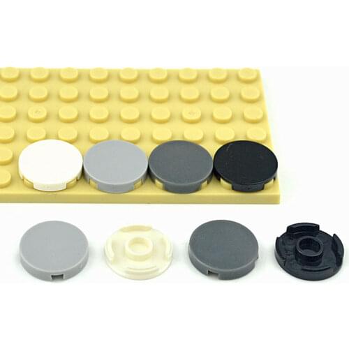 4150 70pcs Assemble Particles Round 2x2 Building Blocks MOC Parts DIY enlighten Bricks Educational Tech Toy Compatible All brand