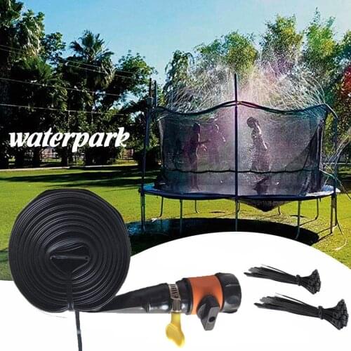 Trampoline Waterpark Sprinkler Best Outdoor Summer Toys For Kids Outside