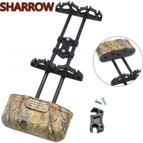 Archery Arrow Quiver Quick Release Arrow Rack Holder 5-Arrow Portable Arrow Case For Compound Bow Hunting Shooting Accessories
