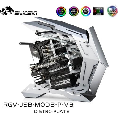 BYKSKI JONSBO MOD 3 Case Waterfall Radiating Bathtub Computer Case RGB Water Tank Rectangular AURA M/B RGV-JSB-MOD3-PV3