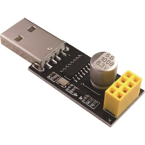 ESP01 Programmer Adapter UART GPIO0 ESP-01 Adaptater ESP8266 CH340G USB to ESP8266 Serial Wireless Wifi Developent Board Module