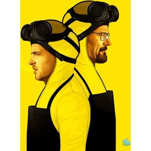 Breaking Bad TV Series Art Film Print Silk Poster Home Wall Decor 24x36inch
