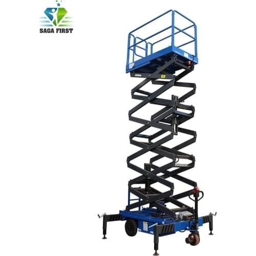 500kg mobile scissor lift table Electric One Man Lift