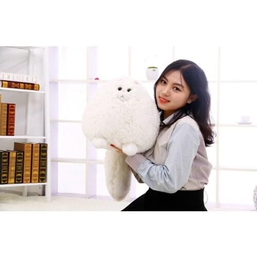 Stuffed plush toy lovely fat cat Persian soft throw pillow birthday gift Christmas gift h271