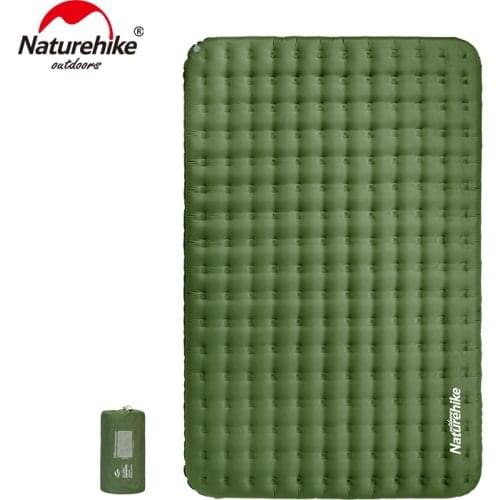 Naturehike TPU Thickened Double Inflatable Mattress Camping Siesta Portable Waterproof Outdoor Mat NH19QD010