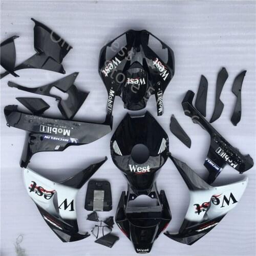 Motorcycle Fairing Kit Fit For Honda CBR 1000RR CBR1000RR 2006 2007 CBR 1000RR 06 07 black white WEST bodywork Fairing