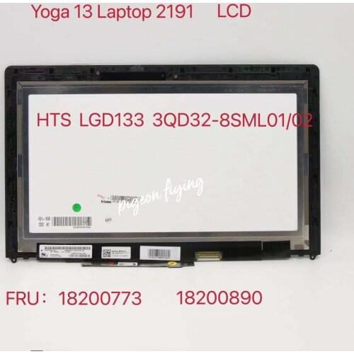 Applicable to YOGA 13 notebook screen module material number LGD133 3QD32-8SML FRU 18200773 18200890