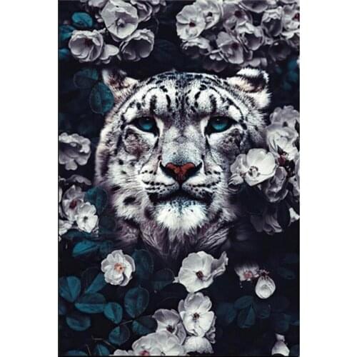 Full Square/Round Diamond Painting Tiger 5D DIY Embroidery Mosaic Puzzle pattern Handicraft Wall Art JX533