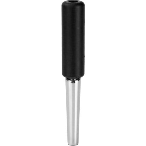 Saxophone Repair Metal Vice Roller Tool Black Handle Deformation Dent Recover Repairing Parts Parts, 19.5x1.5cm