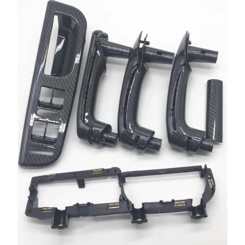 Carbon Fiber Style Interior Grab Handle Inside door handle door armrest for: 1999-2004 Volkswagen Bora Golf 4 MK4 for Jetta