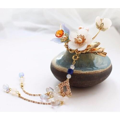 Vintage Tassels Hairpin Women Hair Stick Hair Pins Jewelry Chinese Style Bridal Jewelry Wedding Hair Accessories