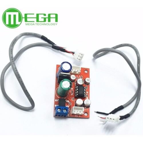 Rectifier Bridge NE5532 Audio OP AMP Microphone Preamps Pre-Amplifier Pre Amplifier Board IC Socket DC 9-24V AC 8-16V DIY KIT