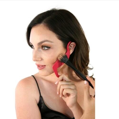 1pc Multi Founctions Makeup Contour Template Eyebrow Pencil Makeup Eye Liner Card Cheek Nose Contour Modeling Contour for Makeup