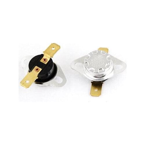250V 10A 120C Normal Closed Temperature Controlled Thermostat KSD301 2 Pieces