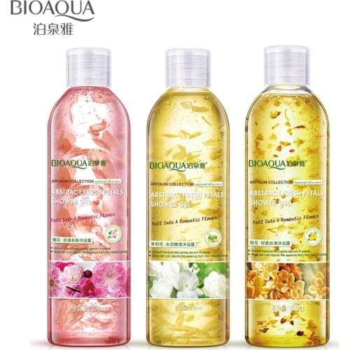 250ml BIOAQUA Osmanthus Jasmine Romantic Petal Shower Gel Body Lotion Moisturizing Lasting Fragrance Soothing Skin Bath