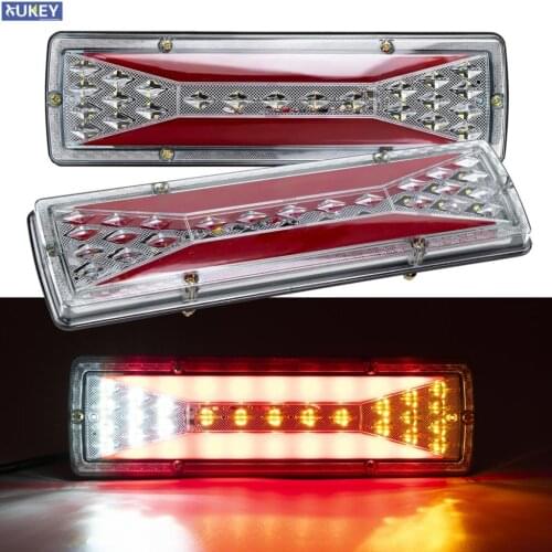 2x LED Trailer Lights Tail Lamp Stop Brake Dynamic Indicator 12V Camper UTE ADR Rear Fog Running Light Reversing Light Assembly