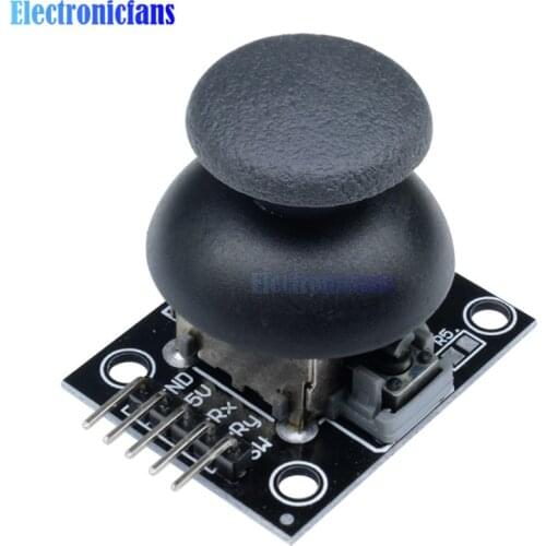5Pin JoyStick Breakout Module Shield Joystick Game Controller AL 2.54mm Pin Interface Two Way Rocker 5V Module