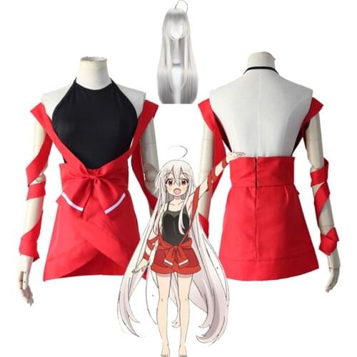 Anime Urara Meirocho Cosplay Costumes Chiya Cosplay Costume Uniforms Halloween Carnival Party Game Women Cosplay Costume