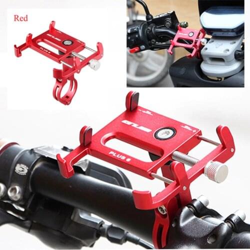 GUB Plus 6 Bicycle Bike motor mount Stand GPS Holder Stand Mount Holder Bracket For Smart Mobile Cellphone Handlebar Clip