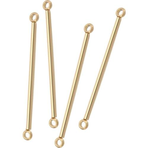 35mm Jewelry Findings & Components stainless steel Connectors Stick/Earrings Base Accessories/Earring Findings