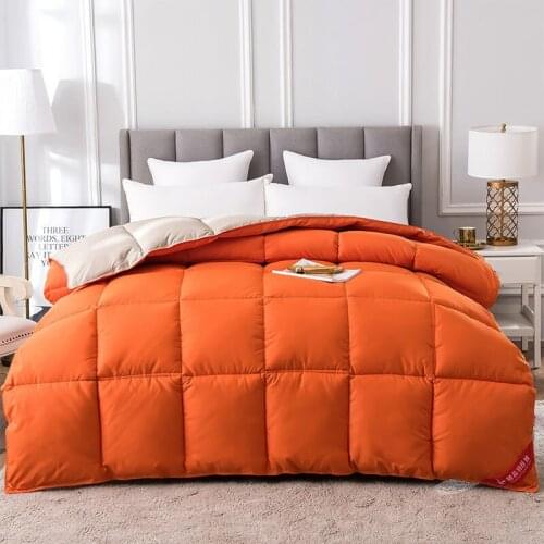 GraspDream 95 % White Goose/Duck Down Quilt Duvets five star hotel Winter Comforters 100% Cotton Cover King Queen Twin Full Size