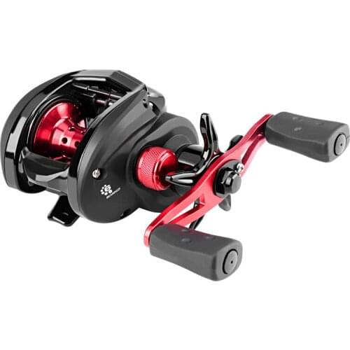 DEUKIO BMAX3 Baitcast Reel B 5+1 BB Metal Line Cup Fishing Max Drag 8kg Long Throw Lure Wheel 7.1:1
