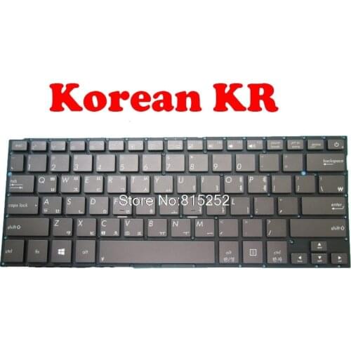Laptop Keyboard For ASUS UX42 UX42A UX42LA UX42LN UX42VD UX42VS English US/UK/KR Korea/TW Taiwan/Farsi FS/Hebrew HB/Thailand/RU