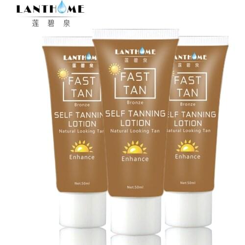 Body Bronze Self hand Sun tan Tanning Enhance Lotion Day tanning cream natural bronzer Sunscreen tanner lotion for female