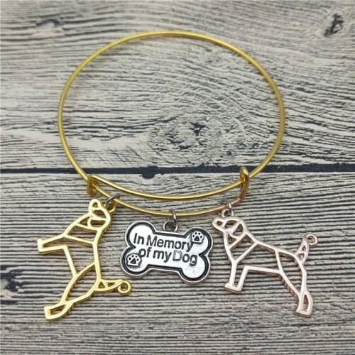 Trendy New Beagle Bangles Cute Beagle Car Bangles Bracelets Fashion Animai Pet Jewellery