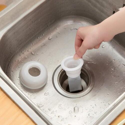 Mothproof Deodorize Smelly Floor Drain Core Plug Kitchen Drain Odor-proof Seal Drainage Sewer Plug Washing Machine Cover Tools