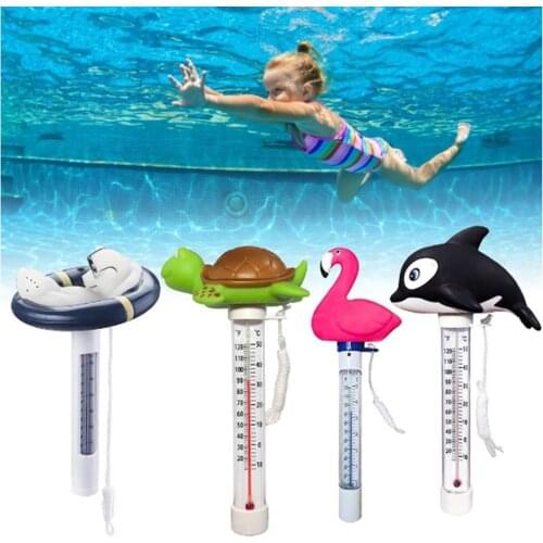 Floating Outdoor Indoor Swimming Pond Thermometer with String
