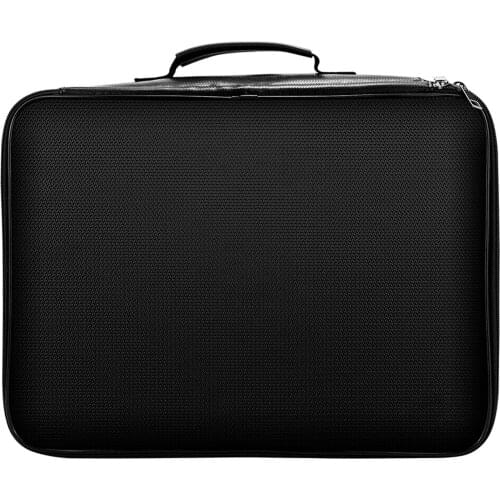 Portable Multifunctional Fireproof Document Bag Waterproof Zipper Travel Storage Box Safe Envelope File Folder Cash Pouch Bags