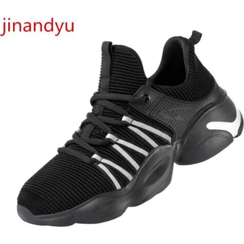 Unisex Working Shoes Man Safety Steel Toe Shoes Anti Puncture Non Slip Lightweight Indestructible Safety Shoe Work Sneakers