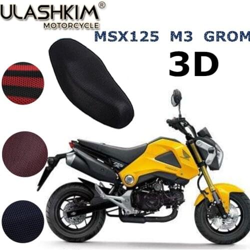 Motorcycle sunscreen 3D seat cover Prevent bask in seat scooter sun pad waterproof Heat insulation Cushion protect Q