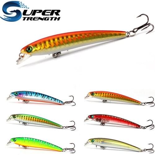 Super strength floating minnow fishing lure 70mm/4.5g swimbait Mandarin Fish Alice Fish Long-range throwing fishing tackle