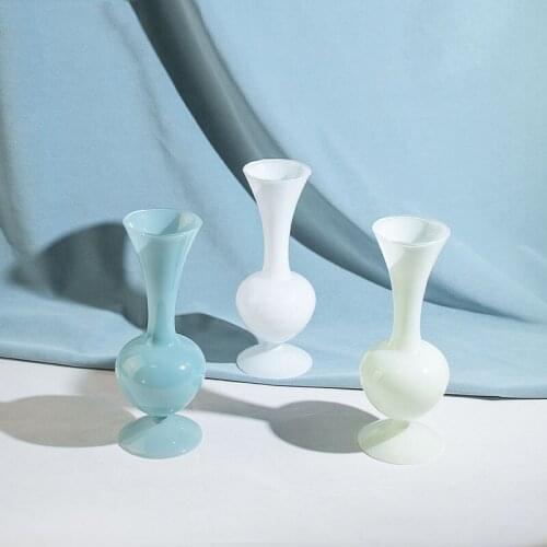 Flower Vase for Table Decoration Living Room Decorative Vase Planter Tabletop Terrarium Glass Containers Floral Table Vase