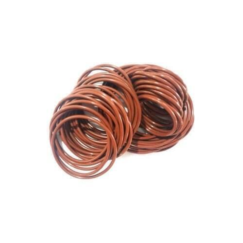 10pcs outer diameter 30-42x5mm brown rubber seal ring Ding Qing silicone resistant to high temperature and corrosion