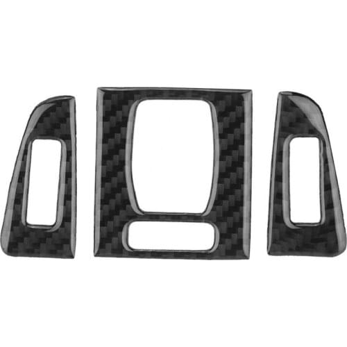 3Pcs Carbon Fiber Interior Air Conditioning Vent Outlet Trim Cover Sticker For-BMW F30 F32 F32 320I 428I 3 4 Series GT