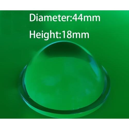 40mm 44mm Optical Glass Aspheric LED Plano Convex Lens with Concentrated Reflection Cup Kit Projection Lamp Lentes