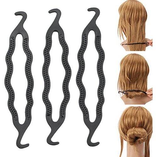 5 Pcs Wholesale Hair Twist Styling Clip Stick Bun Maker Braid Tool Hair Style DIY Accessories Hairdressing Styling Tool